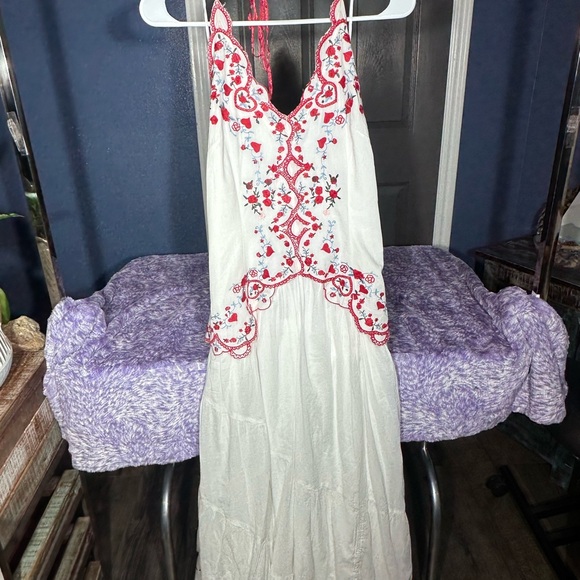 NWT Free People Valenciana Midi Dress - Picture 8 of 13